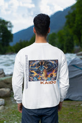 Regular Unisex Sweatshirt with "Yonko" Print